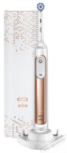 BRAUN Oral-B Genius X 20100S Sensi elektromos fogkefe - rózsaarany Szépségápolás / Egészség - Száj / fog ápolás - Elektromos fogkefe - 366483