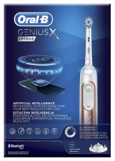 BRAUN Oral-B Genius X 20100S Sensi elektromos fogkefe - rózsaarany Szépségápolás / Egészség - Száj / fog ápolás - Elektromos fogkefe - 366483