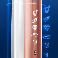 BRAUN Oral-B Genius X 20100S Sensi elektromos fogkefe - rózsaarany Szépségápolás / Egészség - Száj / fog ápolás - Elektromos fogkefe - 366483