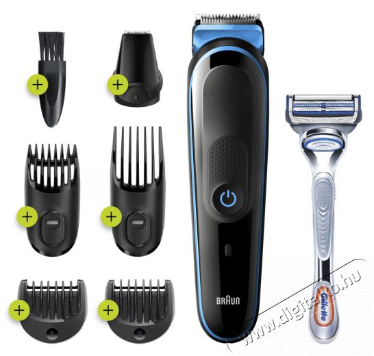 BRAUN MGK 5260 Multifunkciós testszőrzet ápoló Szépségápolás / Egészség - Szőrtelenítő / borotva - Arc- és testszőrzet vágó, formázó - 371958