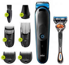 BRAUN MGK 5245 Multifunkci&oacute;s testszőrzet &aacute;pol&oacute; Sz&eacute;ps&eacute;g&aacute;pol&aacute;s / Eg&eacute;szs&eacute;g - Szőrtelen&iacute;tő / borotva - Arc- &eacute;s testszőrzet v&aacute;g&oacute;, form&aacute;z&oacute; - 371957