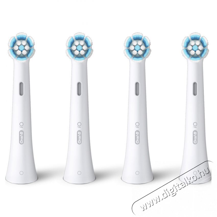 BRAUN Oral-B iO Sensitive elektromos fogkefefej 4 db - fehér Szépségápolás / Egészség - Száj / fog ápolás - Kiegészítő - 372254