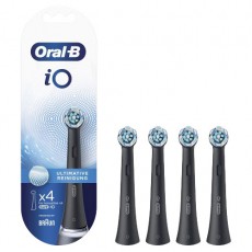 BRAUN Oral-B iO Ultimate Clean elektromos fogkefefej 4db - fekete Szépségápolás / Egészség - Száj / fog ápolás - Kiegészítő - 372256