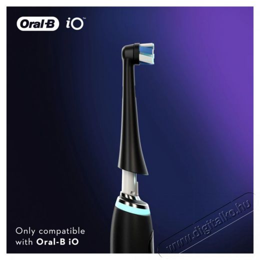BRAUN Oral-B iO Ultimate Clean elektromos fogkefefej 4db - fekete Szépségápolás / Egészség - Száj / fog ápolás - Kiegészítő - 372256