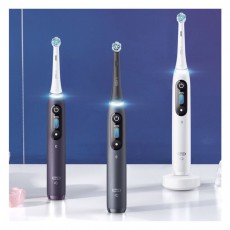 BRAUN Oral-B iO8 elektromos fogkefe - fehér alabaster  Szépségápolás / Egészség - Száj / fog ápolás - Elektromos fogkefe - 372259