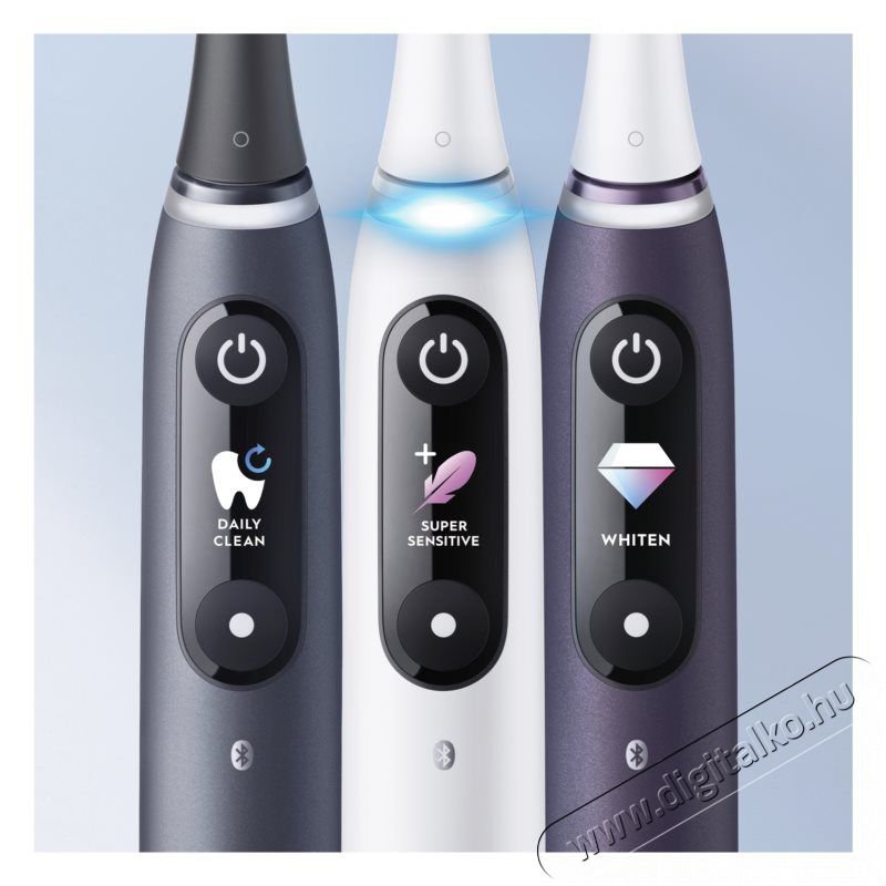 BRAUN Oral-B iO8 elektromos fogkefe - fehér alabaster  Szépségápolás / Egészség - Száj / fog ápolás - Elektromos fogkefe - 372259