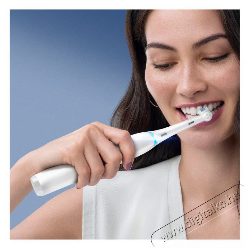 BRAUN Oral-B iO8 elektromos fogkefe - fehér alabaster  Szépségápolás / Egészség - Száj / fog ápolás - Elektromos fogkefe - 372259