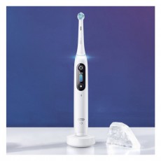 BRAUN Oral-B iO8 elektromos fogkefe - fehér alabaster  Szépségápolás / Egészség - Száj / fog ápolás - Elektromos fogkefe - 372259