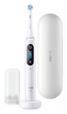 BRAUN Oral-B iO8 elektromos fogkefe - fehér alabaster  Szépségápolás / Egészség - Száj / fog ápolás - Elektromos fogkefe - 372259