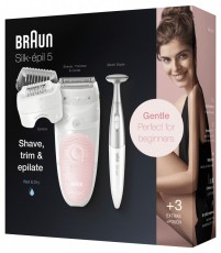 BRAUN Silk-épil SES5-820 epilátor Szépségápolás / Egészség - Szőrtelenítő / borotva - Női szőrtelenítő - 372839
