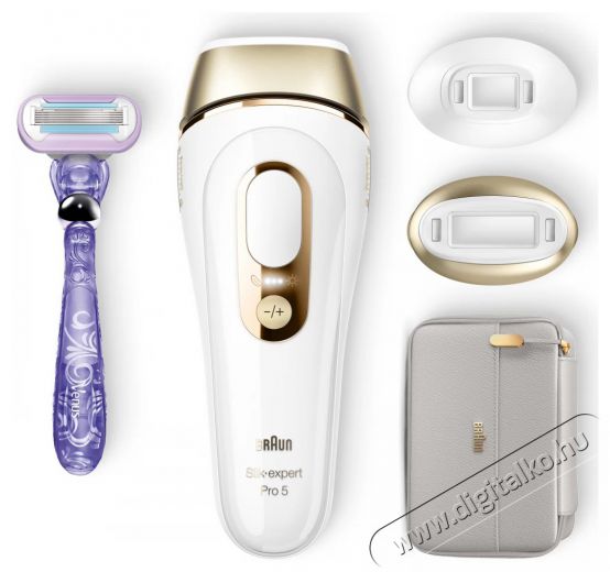 BRAUN SILK-EXPERT IPL PL5157 villanófényes szőrtelenítő Szépségápolás / Egészség - Szőrtelenítő / borotva - Tartós szőrtelenítő - 381084