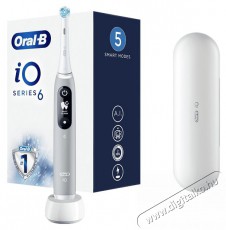 BRAUN Oral-B IO6 Elektromos fogkefe szürke Szépségápolás / Egészség - Száj / fog ápolás - Elektromos fogkefe - 381679