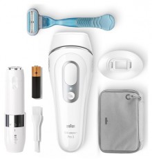 BRAUN Silk-expert IPL PL3129 fehér-ezüst villanófényes szőrtelenítő Szépségápolás / Egészség - Szőrtelenítő / borotva - Tartós szőrtelenítő - 384691