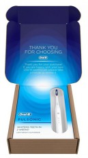 BRAUN Oral-B Pulsonic Slim 2200 elektromos fogkefe fehér Szépségápolás / Egészség - Száj / fog ápolás - Elektromos fogkefe - 361710