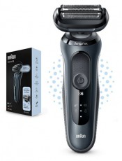 BRAUN 61-N1000S Szürke akkumulátoros férfi borotva Szépségápolás / Egészség - Szőrtelenítő / borotva - Férfi borotva - 398666