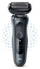 BRAUN 61-N1000S Szürke akkumulátoros férfi borotva Szépségápolás / Egészség - Szőrtelenítő / borotva - Férfi borotva - 398666
