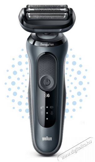 BRAUN 61-N1000S Szürke akkumulátoros férfi borotva Szépségápolás / Egészség - Szőrtelenítő / borotva - Férfi borotva - 398666