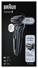 BRAUN 61-N1000S Szürke akkumulátoros férfi borotva Szépségápolás / Egészség - Szőrtelenítő / borotva - Férfi borotva - 398666