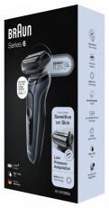 BRAUN 61-N1000S Szürke akkumulátoros férfi borotva Szépségápolás / Egészség - Szőrtelenítő / borotva - Férfi borotva - 398666