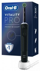 BRAUN Oral-B D103 elektromos fogkefe Vitality Black Szépségápolás / Egészség - Száj / fog ápolás - Elektromos fogkefe - 399686