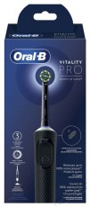 BRAUN Oral-B D103 elektromos fogkefe Vitality Black Szépségápolás / Egészség - Száj / fog ápolás - Elektromos fogkefe - 399686