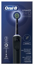 BRAUN Oral-B D103 elektromos fogkefe Vitality Black Szépségápolás / Egészség - Száj / fog ápolás - Elektromos fogkefe - 399686