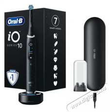 BRAUN Oral-B iO10 elektromos fogkefe Cosmic Black Szépségápolás / Egészség - Száj / fog ápolás - Elektromos fogkefe - 399910