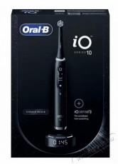 BRAUN Oral-B iO10 elektromos fogkefe Cosmic Black Szépségápolás / Egészség - Száj / fog ápolás - Elektromos fogkefe - 399910