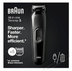 BRAUN MGK3320 multifunkciós testszörzet ápoló Szépségápolás / Egészség - Szőrtelenítő / borotva - Arc- és testszőrzet vágó, formázó - 399360