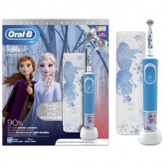 BRAUN Oral-B D100 Vitality gyerek fogkefe - Frozen II + útitok Szépségápolás / Egészség - Száj / fog ápolás - Elektromos fogkefe - 399909