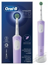 BRAUN Oral-B D103 elektromos fogkefe Vitality Lila Szépségápolás / Egészség - Száj / fog ápolás - Elektromos fogkefe - 399687