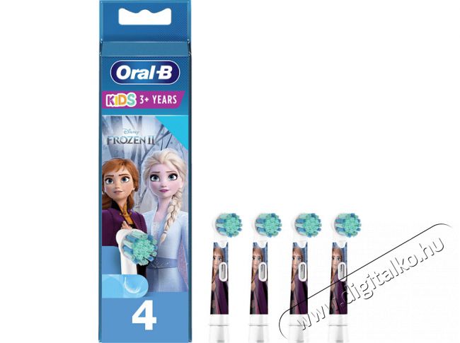 BRAUN Oral-B EB10-4 Frozen II. gyerek 4db Szépségápolás / Egészség - Száj / fog ápolás - Elektromos fogkefe - 399689