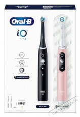 BRAUN Oral-B iO6 elektromos fogkefe DuoPack White + Pink Szépségápolás / Egészség - Száj / fog ápolás - Elektromos fogkefe - 399342