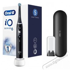 BRAUN Oral-B iO6 elektromos fogkefe - fekete Szépségápolás / Egészség - Száj / fog ápolás - Elektromos fogkefe - 399371