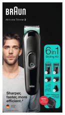BRAUN MGK3321 multifunkciós testszőrzet ápoló Szépségápolás / Egészség - Szőrtelenítő / borotva - Arc- és testszőrzet vágó, formázó - 405869