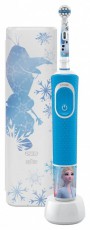 BRAUN Oral-B D100 Vitality Frozen II gyerek elektromos fogkefe + útitok Szépségápolás / Egészség - Száj / fog ápolás - Elektromos fogkefe - 379750