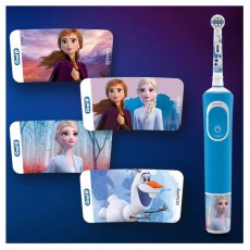 BRAUN Oral-B D100 Vitality Frozen II gyerek elektromos fogkefe + útitok Szépségápolás / Egészség - Száj / fog ápolás - Elektromos fogkefe - 379750