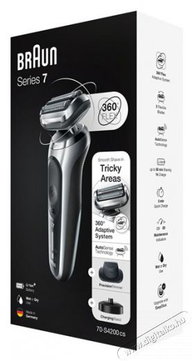 BRAUN 70-S4200cs férfi elektromos borotva Szépségápolás / Egészség - Szőrtelenítő / borotva - Férfi borotva - 414561