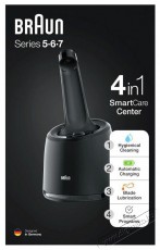BRAUN Clean- and Charge Tisztító- és töltőegység Series 5-6-7 Flex készülékekhez Szépségápolás / Egészség - Hajápolás - Haj / szakáll vágó, nyíró - 399347