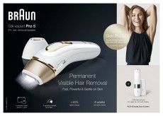 BRAUN Silk-expert IPL PL5149 fehér-arany villanófényes szőrtelenítő Szépségápolás / Egészség - Szőrtelenítő / borotva - Tartós szőrtelenítő - 434751
