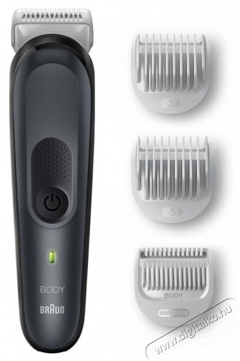 BRAUN BG3350 testszőrnyíró Szépségápolás / Egészség - Szőrtelenítő / borotva - Férfi szőrtelenítő kiegészítő - 453592
