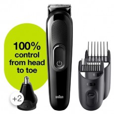 BRAUN MGK3320 multifunkciós testszörzet ápoló Szépségápolás / Egészség - Szőrtelenítő / borotva - Arc- és testszőrzet vágó, formázó - 399360
