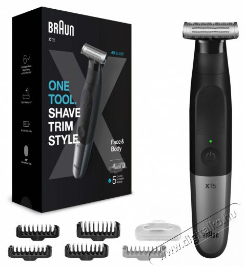 BRAUN Series XT5100 borotva,trimmelő,formázó Szépségápolás / Egészség - Szőrtelenítő / borotva - Férfi borotva - 494279