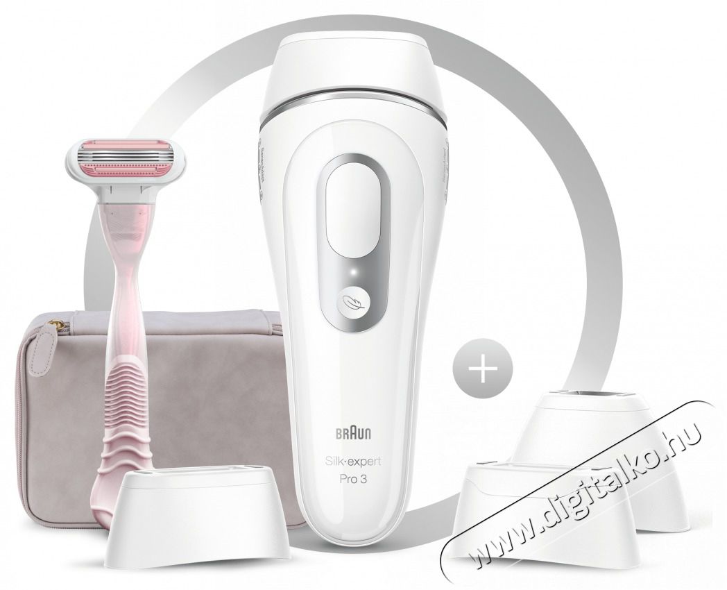 BRAUN SILK-EXPERT IPL PL3233 VILLAN&Oacute;F&Eacute;NYES SZŐRTELEN&Iacute;TŐ Sz&eacute;ps&eacute;g&aacute;pol&aacute;s / Eg&eacute;szs&eacute;g - Szőrtelen&iacute;tő / borotva - Női szőrtelen&iacute;tő - 494287