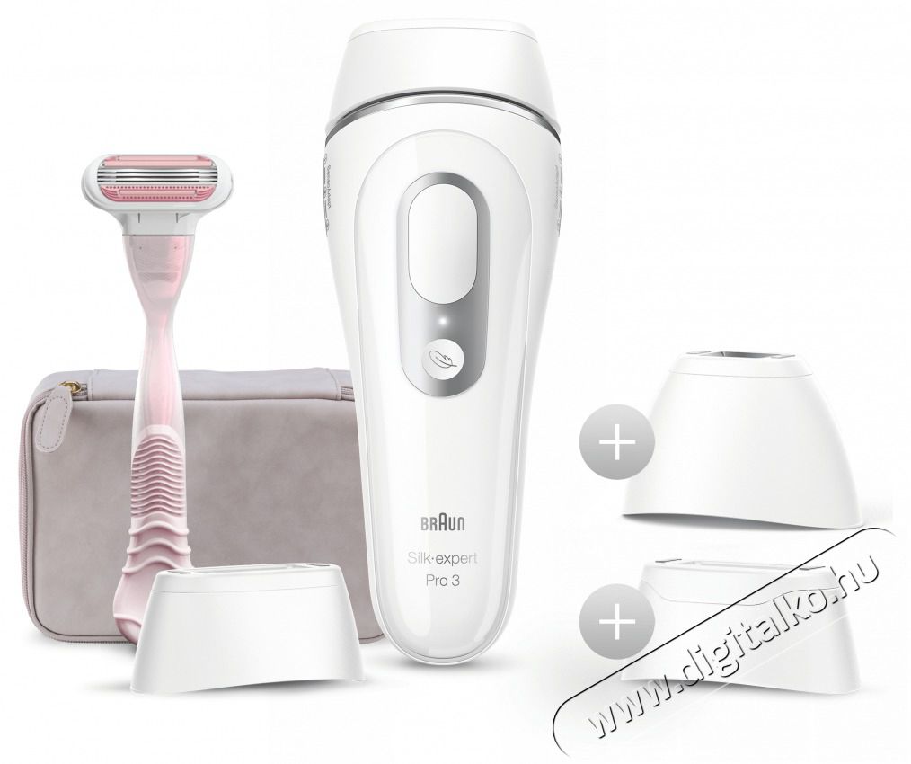 BRAUN SILK-EXPERT IPL PL3233 VILLAN&Oacute;F&Eacute;NYES SZŐRTELEN&Iacute;TŐ Sz&eacute;ps&eacute;g&aacute;pol&aacute;s / Eg&eacute;szs&eacute;g - Szőrtelen&iacute;tő / borotva - Női szőrtelen&iacute;tő - 494287