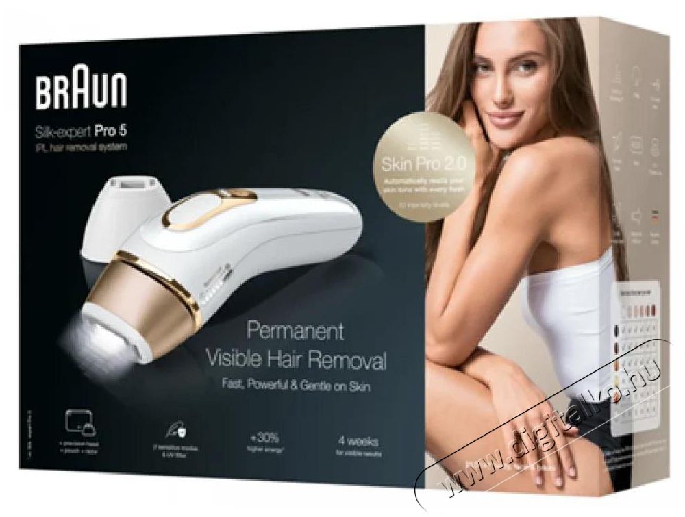 BRAUN SILK-EXPERT IPL PL5147 VILLAN&Oacute;F&Eacute;NYES SZŐRTELEN&Iacute;TŐ &Uacute;jdons&aacute;gok - Legfrissebb term&eacute;kek - 494288