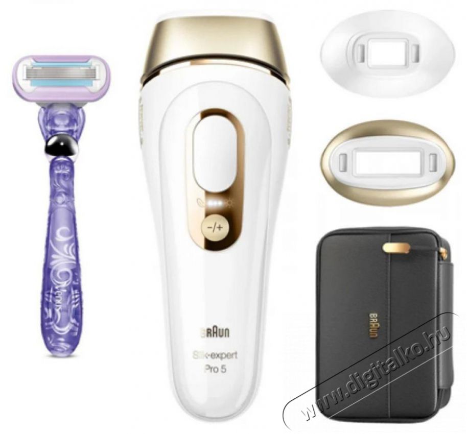 BRAUN SILK-EXPERT IPL PL5147 VILLAN&Oacute;F&Eacute;NYES SZŐRTELEN&Iacute;TŐ &Uacute;jdons&aacute;gok - Legfrissebb term&eacute;kek - 494288