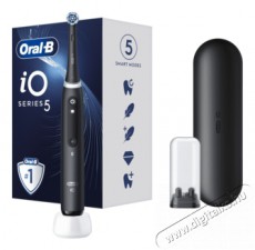 BRAUN Oral-B iO5 elektromos fogkefe Matt Black Szépségápolás / Egészség - Száj / fog ápolás - Elektromos fogkefe - 399912