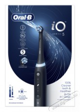 BRAUN Oral-B iO5 elektromos fogkefe Matt Black Szépségápolás / Egészség - Száj / fog ápolás - Elektromos fogkefe - 399912