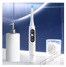 BRAUN Oral-B iO6 elektromos fogkefe fehér Szépségápolás / Egészség - Száj / fog ápolás - Elektromos fogkefe - 372257